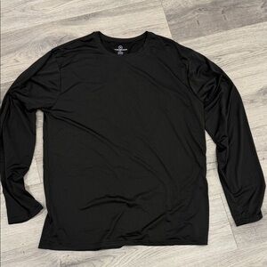 Essentials Classic Black Long Sleeve Tee